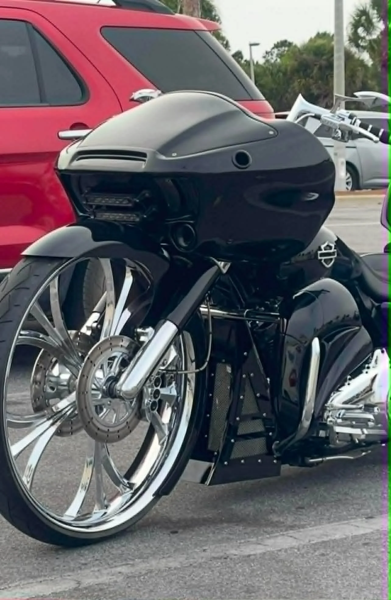 Voodoo Road Glide Inner & Outer Fairing (Single 8
